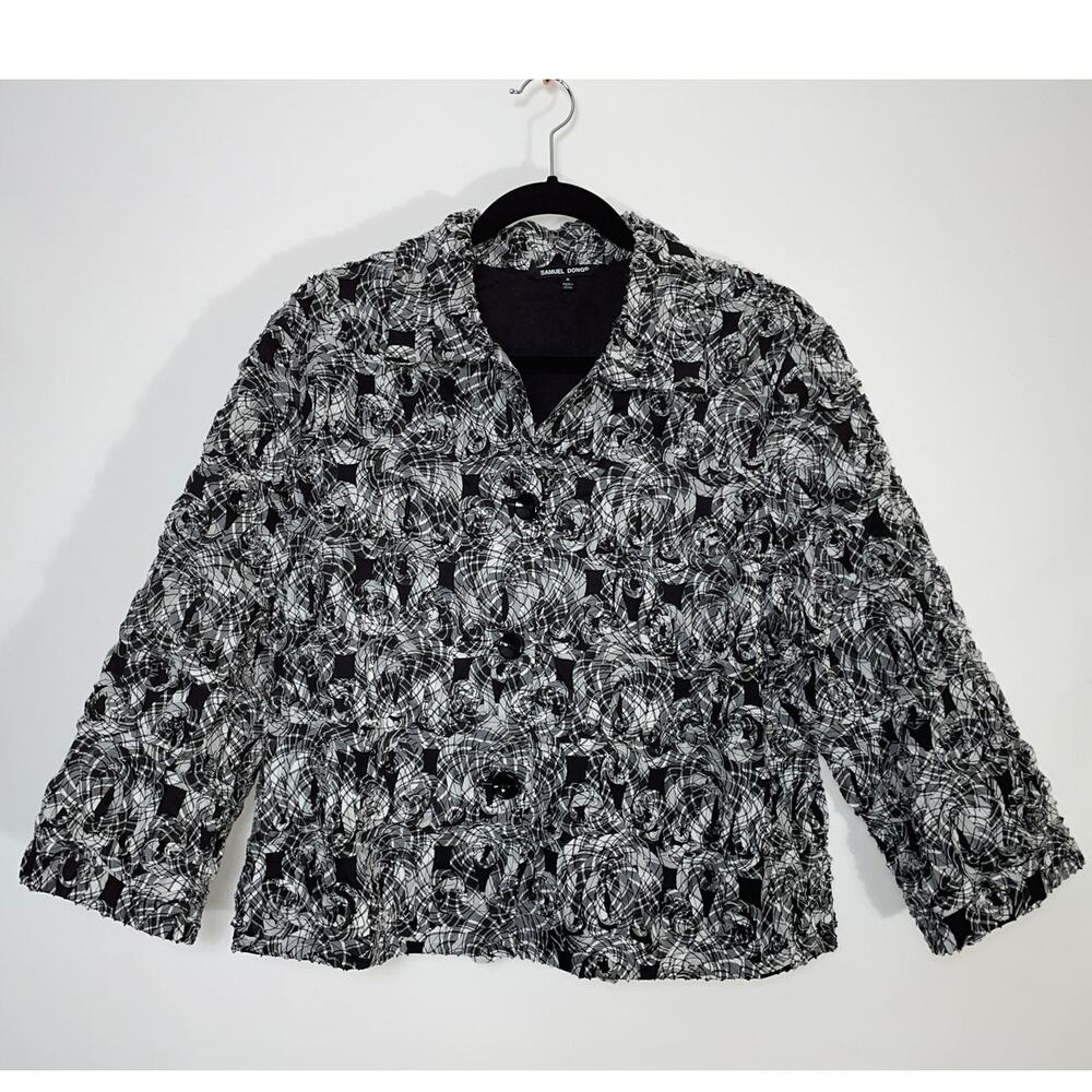 Samuel Dong Textile Art Jacket - Women's Size M - Just‎ Fabulous